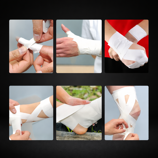 Cinta Tipo Leucotape Rígida 5 cm x 5 m